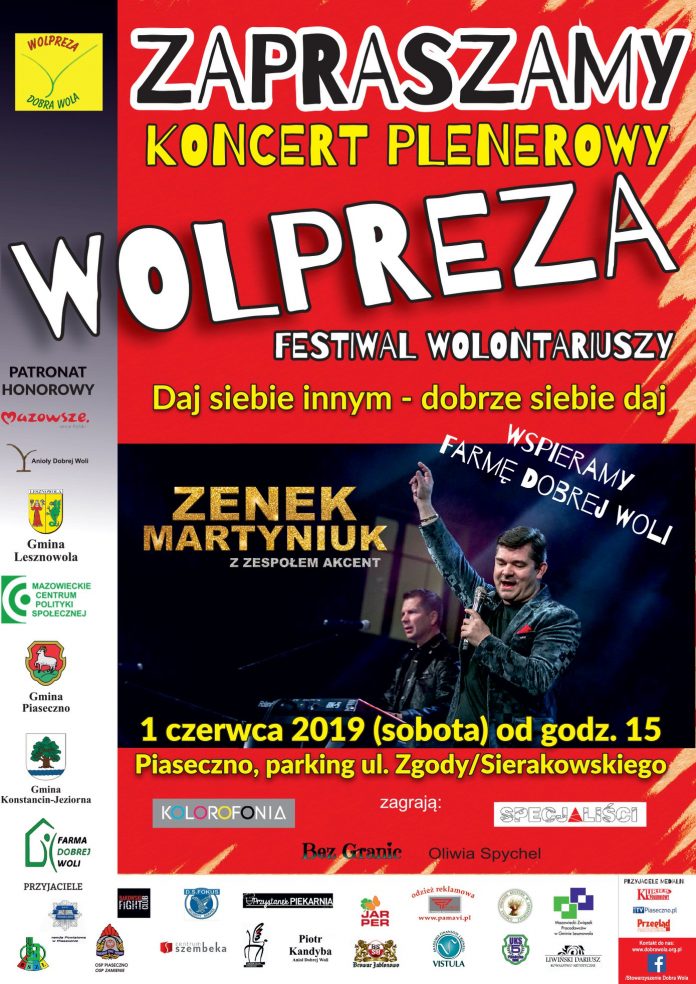 Wolpreza – festiwal wolontariuszy w Piasecznie